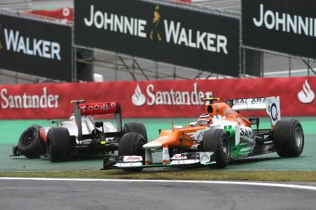 Hülkenberg vs. Hamilton GP Brasilien 2012