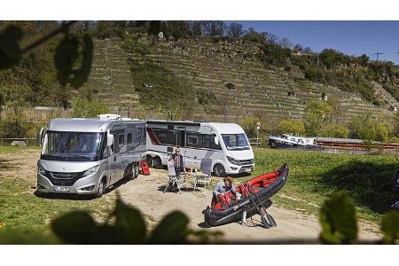 Bürstner Elegance I 910 G vs. Hymer B-Klasse ML I 801 Bürstner Elegance I 910 G vs. Hymer B-Klasse ML I 801