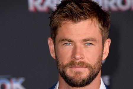 Chris Hemsworth kann sich keine Trainingspause erlauben.