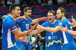 Volleyball-EM: Slowenien und Italien im Endspiel