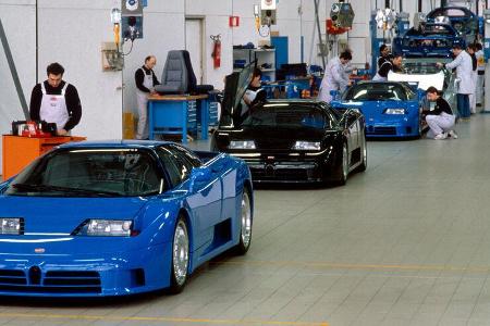 30 Jahre Bugatti EB 110