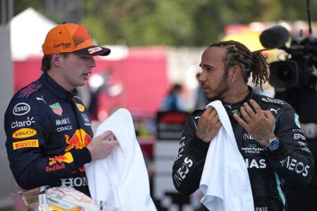 Verstappen gegen Hamilton: 