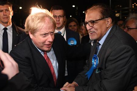 . 12_12_2019. London, United Kingdom. Boris Johnson General ...