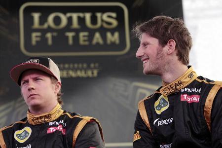 Gorsjean & Räikkönen - Lotus F1 Team 2012