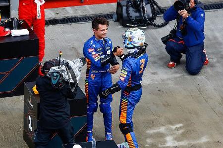 Norris - Ricciardo - McLaren - GP Russland 2021 - Sotschi - Samstag