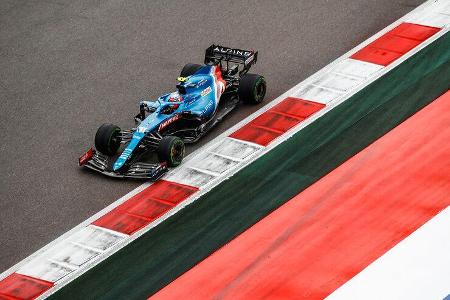 Esteban Ocon - Alpine - GP Russland 2021 - Sotschi - Samstag