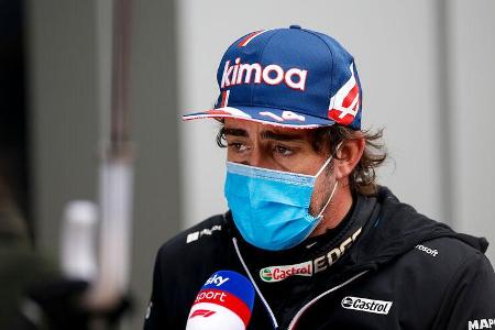 Fernando Alonso - Alpine - GP Russland 2021 - Sotschi - Samstag
