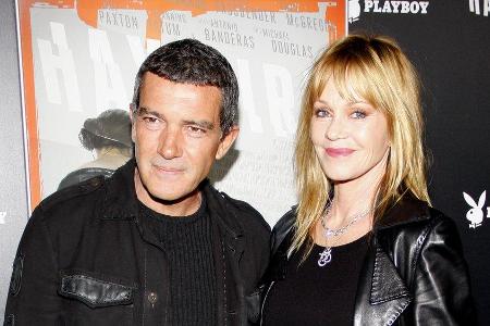 Melanie Griffith und Antonio Banderas 2012 bei einem gemeinsamen Auftritt in Los Angeles. Melanie Griffith und Antonio Banderas 2012 bei einem gemeinsamen Auftritt in Los Angeles.
