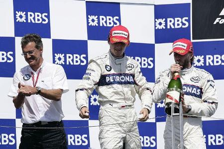 Vor Teamkollege Nick Heidfeld sorgte er für den einzigen Sieg von BMW-Sauber. Es sollte auch sein einziger GP-Erfolg bleiben.