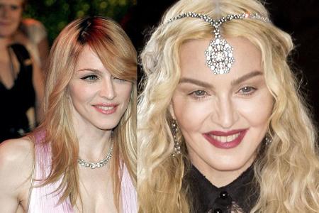 Madonna (59) lässt sich sogar richtige Härchen an ihre Brauen setzen. Alle drei Monate kostet sie das laut 