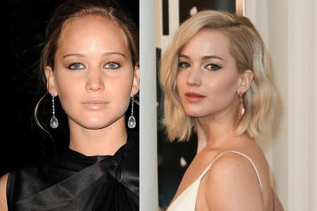 Bei Oscar-Gewinnerin Jennifer Lawrence (27) fällt ebenfalls auf: Ihre Augenbrauen sind nach rund sieben Jahren auch dicker g...