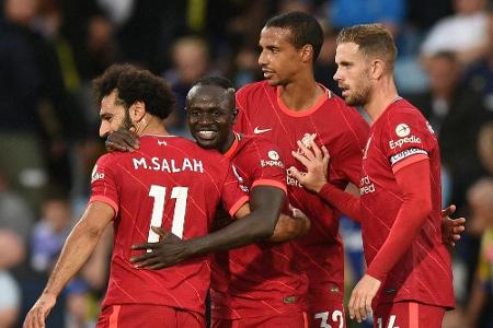 Salah mit Jubiläum: Klopp und Liverpool im Spitzentrio