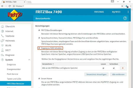 Falls das WLAN von mehreren Personen genutzt wird, sollten man diese Funktion deaktivieren, damit Geräte nicht auf die Freig...