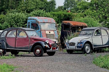 Citroen 2CV Conservatoire (1990) Rouge Delage Cormoran Grey