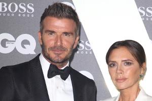 Victoria und David Beckham sind zurück in Großbritannien