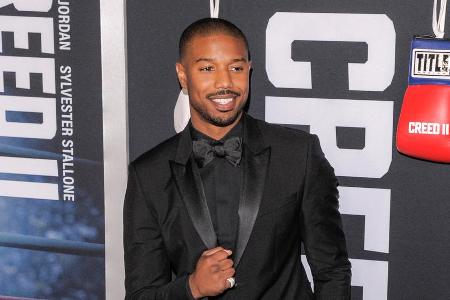 Michael B. Jordan auf der Weltpremiere von 