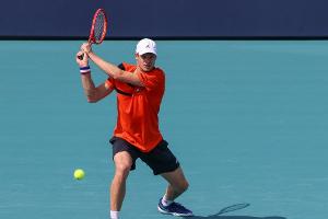 Tennis: Hanfmann startet erfolgreich auf Sand