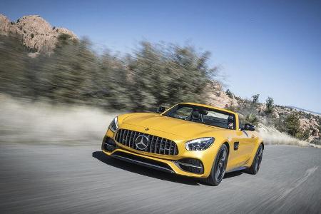 Mercedes-AMG GT C Roadster, Cabrio, Fahrbericht