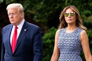 Melania zeigt sich mal wieder an der Seite von Donald Trump