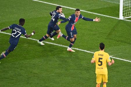 Mit dem FC Barcelona hatte Paris Saint-Germain im Achtelfinale die wohl dickste Beute vor der Flinte - und erlegte sie. In d...