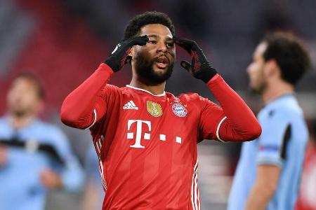 Serge Gnabry wird gegen Paris ausfallen Serge Gnabry wird gegen Paris ausfallen
