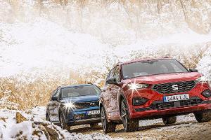 Verbrenner- gegen Hybrid-SUV