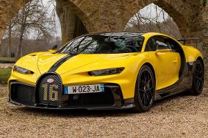 Bugatti Chiron Sport und Pur Sport: Augenschmaus bei Pariser Fotoshooting