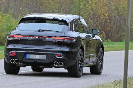 Erlkönig Porsche Macan Facelift