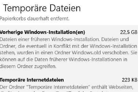 Vorherige Windows-Installationen bereinigen