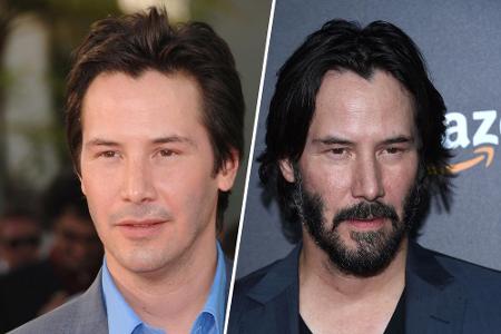 Gleiches gilt für Schauspielkollege Keanu Reeves. Auch er hat sein doch eher softes Aussehen hinter sich gelassen und präsen...