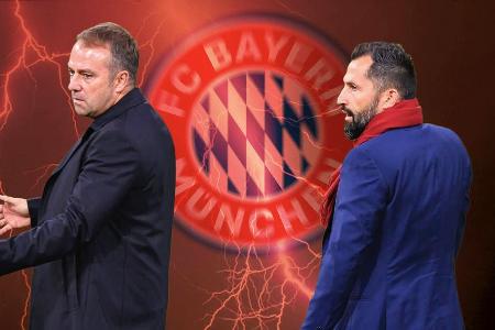 Beim FC Bayern brodelt es seit Monaten hinter den Kulissen, die Unstimmigkeiten zwischen Cheftrainer Hansi Flick und Sportvo...