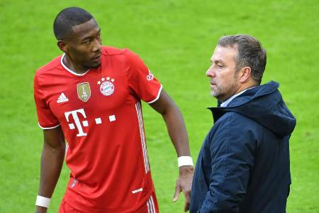 Anfang 2021: In David Alaba entscheidet sich ein weiterer Schlüsselspieler von Hansi Flick zu einem Abschied - wohl auch, we...