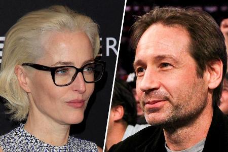 Gillian Anderson (l.) und David Duchovny kennen sich bereits seit fast 30 Jahren.