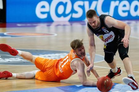 Basketball: Dritte Niederlage für Ludwigsburg - Vechta erster Absteiger