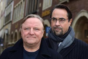 Axel Prahl und Jan Josef Liefers verlängern beim Münster-"Tatort"