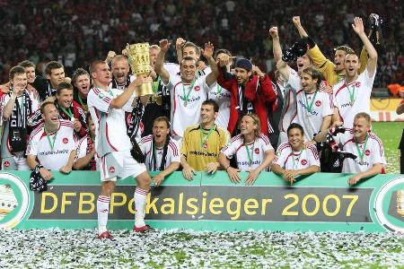 10. Platz: 1. FC Nürnberg - 354 Punkte (189 Spiele)