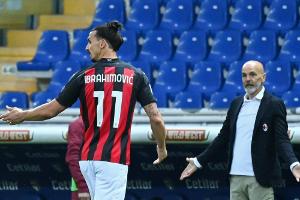 Trotz Rot für Ibrahimovic: Milan festigt Platz zwei