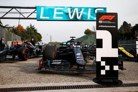 Lewis Hamilton - Mercedes - GP Emilia-Romagna 2020 - Imola - Rennen