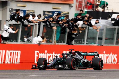 Lewis Hamilton - Mercedes - GP Emilia-Romagna 2020 - Imola - Rennen