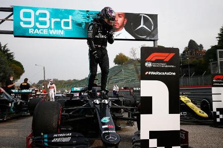 Lewis Hamilton - Mercedes - GP Emilia-Romagna 2020 - Imola - Rennen