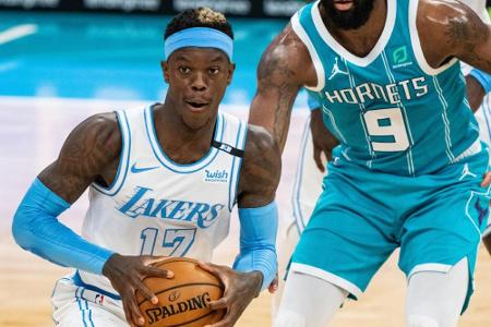 Schröder und Lakers siegen in Charlotte Schröder und Lakers siegen in Charlotte