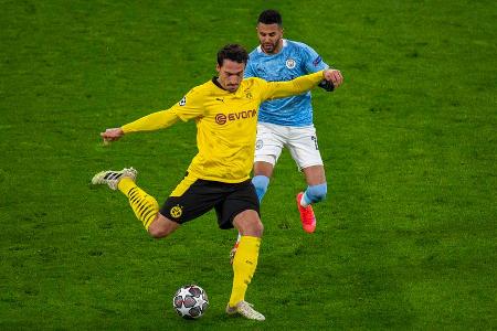 Borussia Dortmund schnupperte eine Halbzeit lang an der Sensation, letztlich war Manchester City im Rückspiel des Champions-...