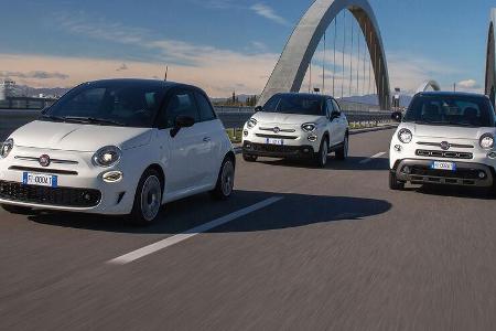 Fiat 500, 500X und 500L Hey Google Sondermodelle