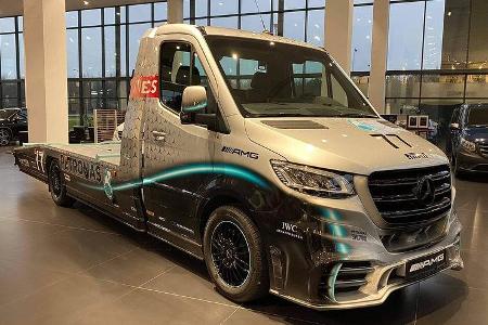 Kegger Mercedes Sprinter Abschlepper Petronas Edition