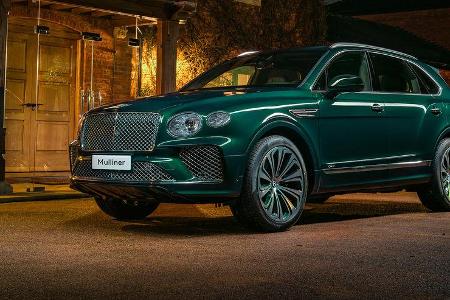 Bentley Bentayga Hybrid Mulliner Grün China Bentley Bentayga Hybrid Mulliner Grün China