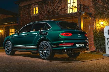 Bentley Bentayga Hybrid Mulliner Grün China