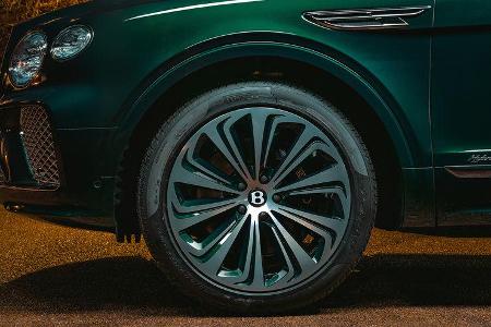 Bentley Bentayga Hybrid Mulliner Grün China