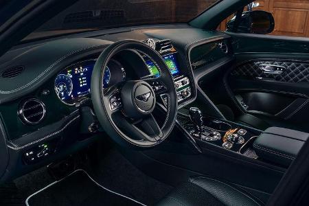 Bentley Bentayga Hybrid Mulliner Grün China