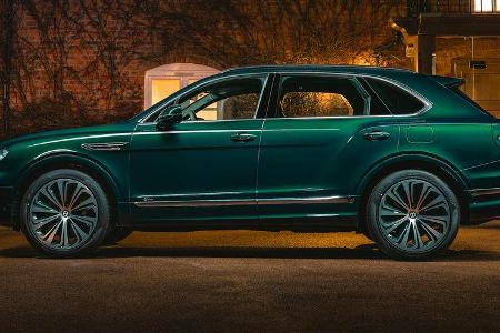 Bentley Bentayga Hybrid Mulliner Grün China