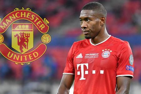 Auch beim großen Rivalen Manchester United wird Alaba gehandelt. Die Red Devils locken laut 'Daily Star' immerhin mit einem ...